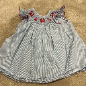 Petit Bebe 12 month Crab Dress
